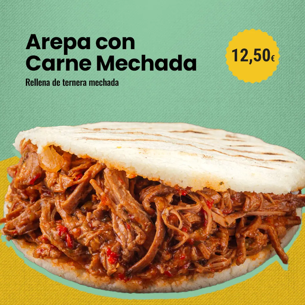 AREPA-mechada
