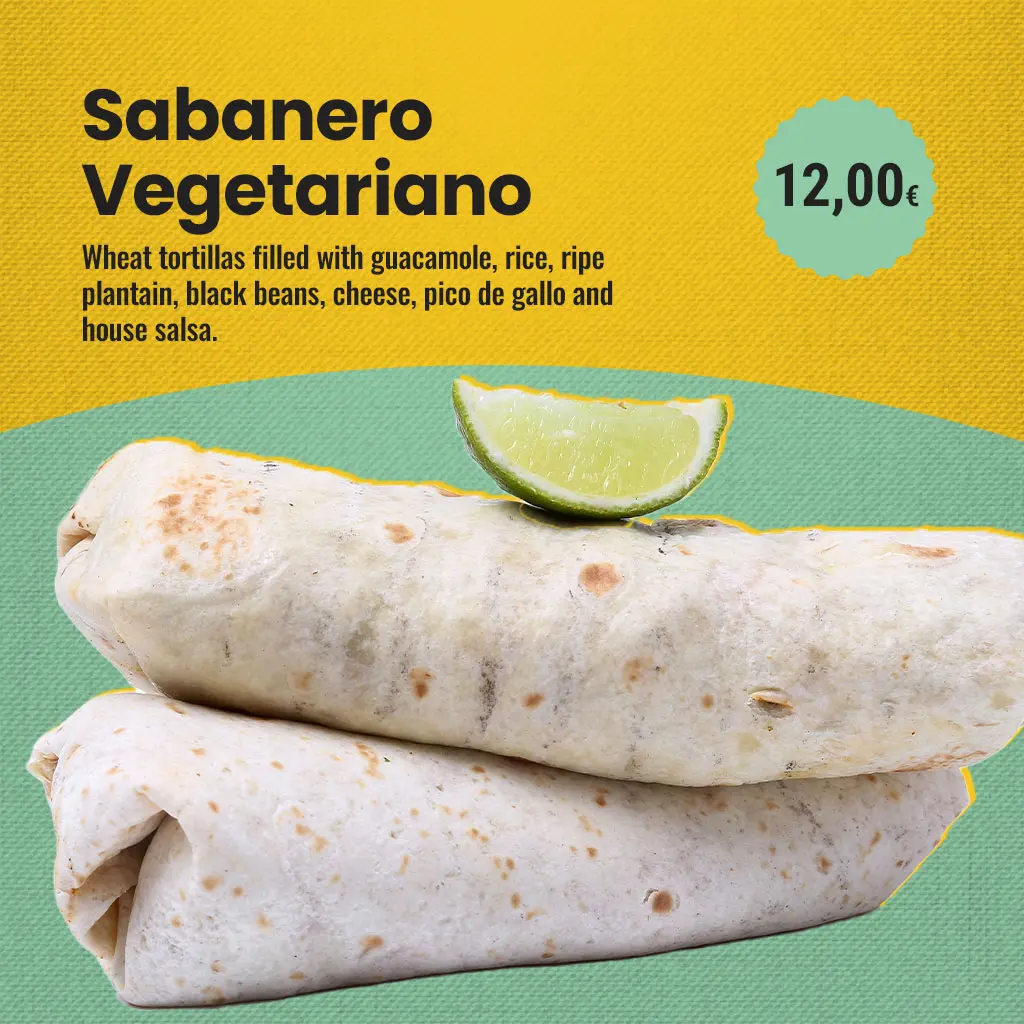 BURRITOS-VEGETARIANO