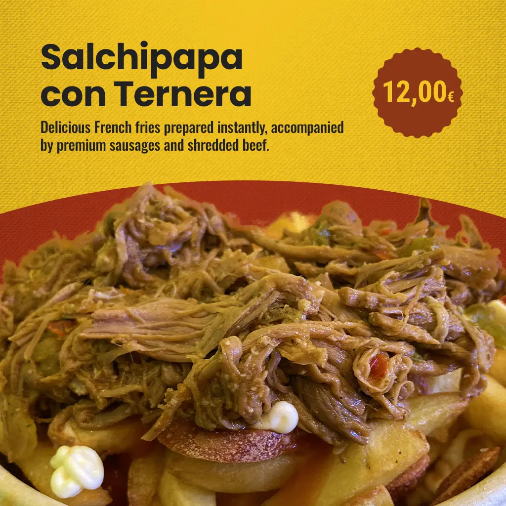 SALCHIPAPAS-TERNERA