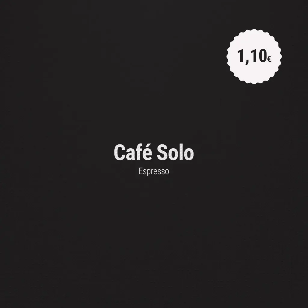 Cafe-solo