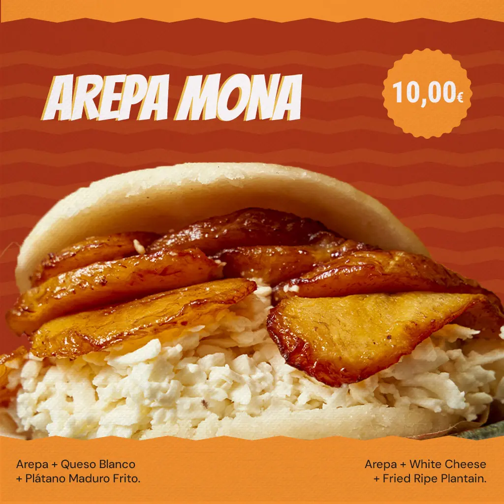 arepa-mona