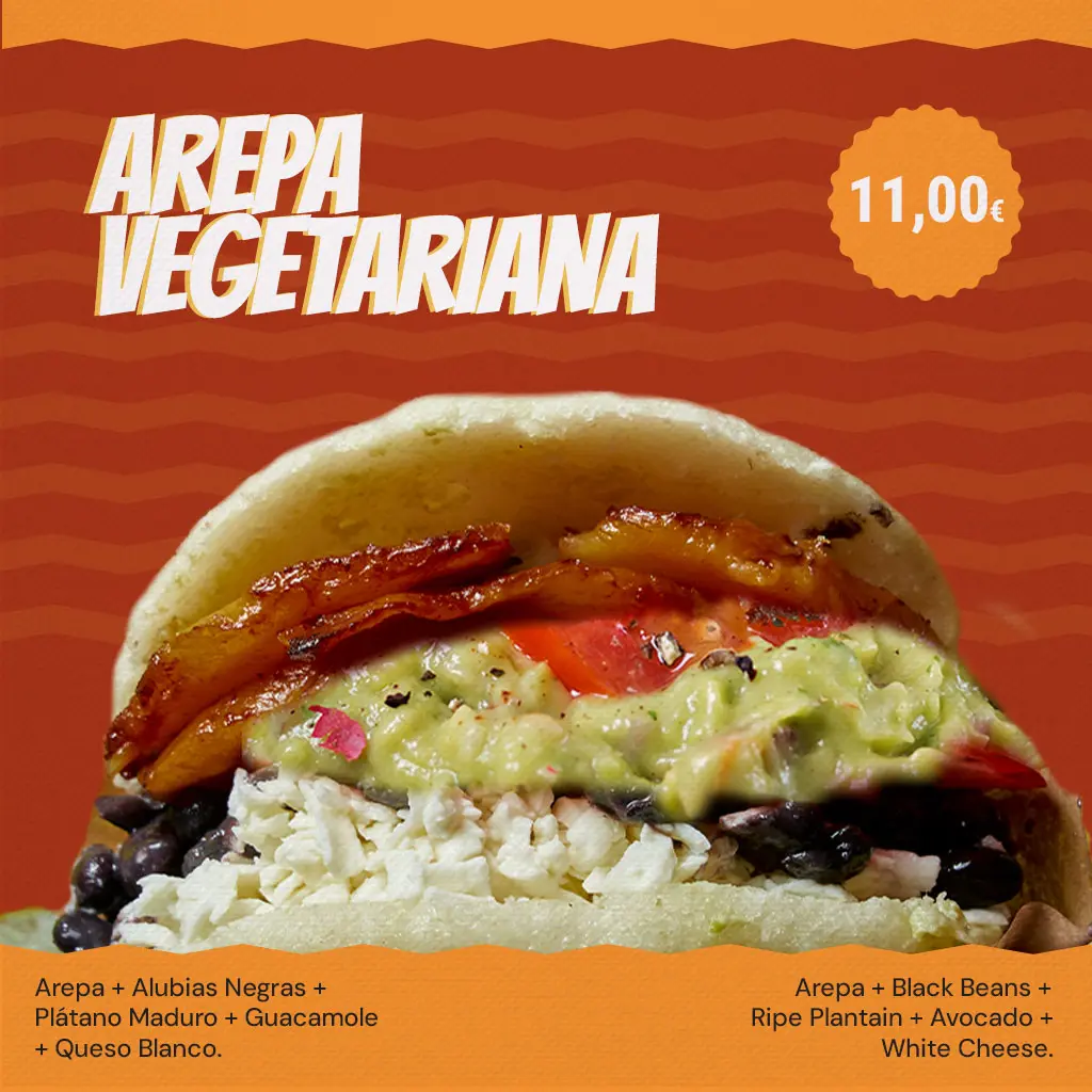 arepa-vegetariana
