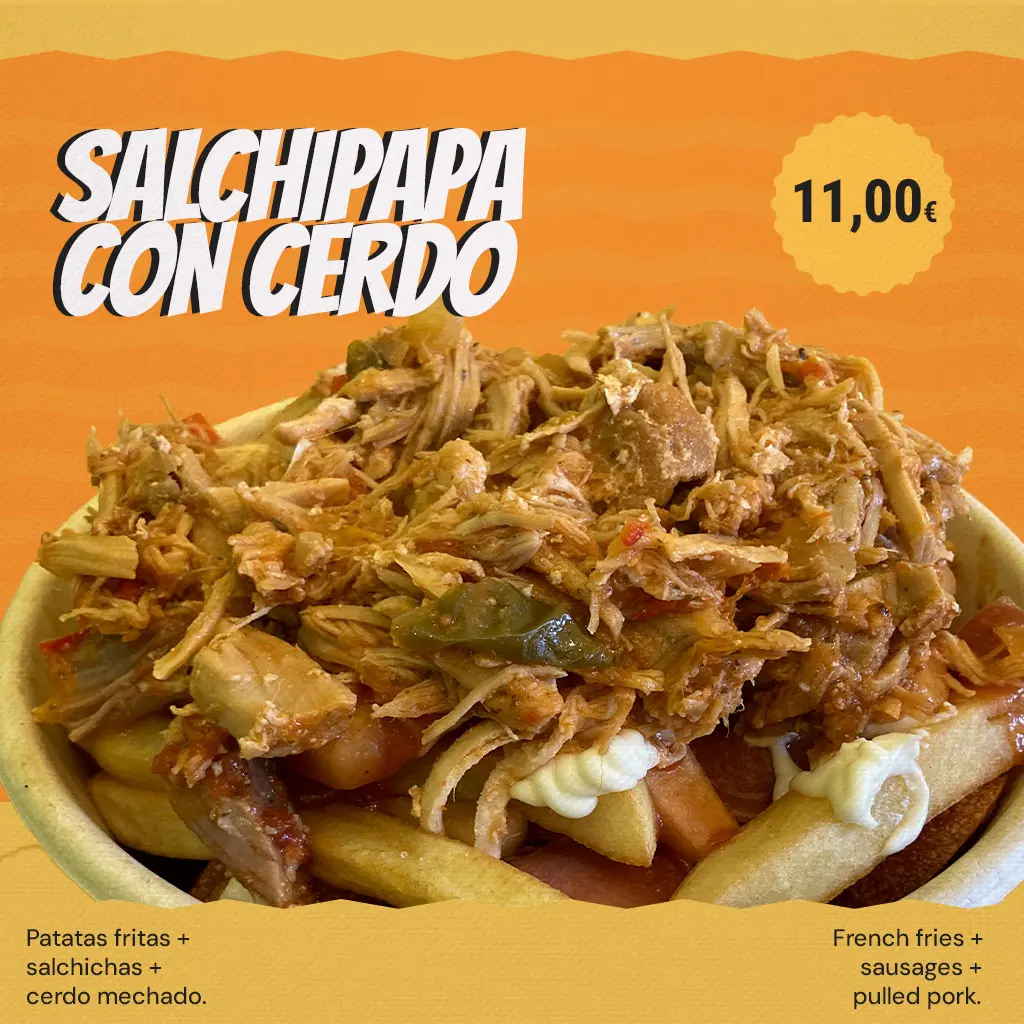 SALCHIPAPAS--cerdo